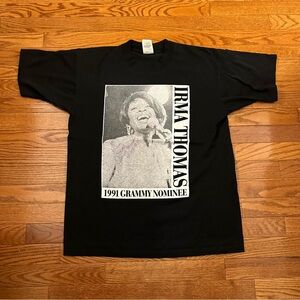 Vintage Irma Thomas 1991 Grammy nominee T shirt